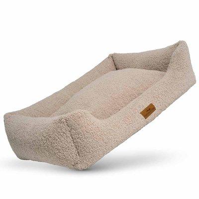 Freudentier orthopädisches Hundebett Teddy greige Freudentier orthopädisches Hundebett Teddy greige