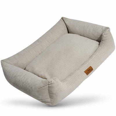 Freudentier orthopädisches Hundebett Cord creme Freudentier orthopädisches Hundebett Cord creme