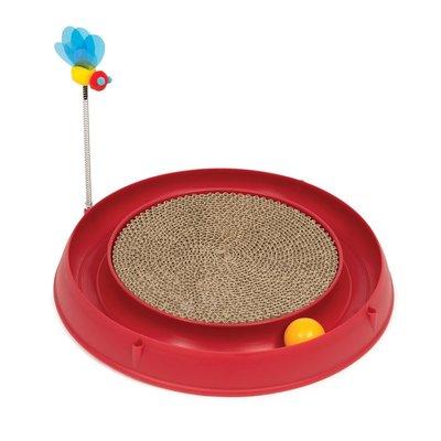Catit Play 3in1 Circuit Ball Spielzeug mit Kratzmatte Catit Play 3in1 Circuit Ball Spielzeug mit Kratzmatte