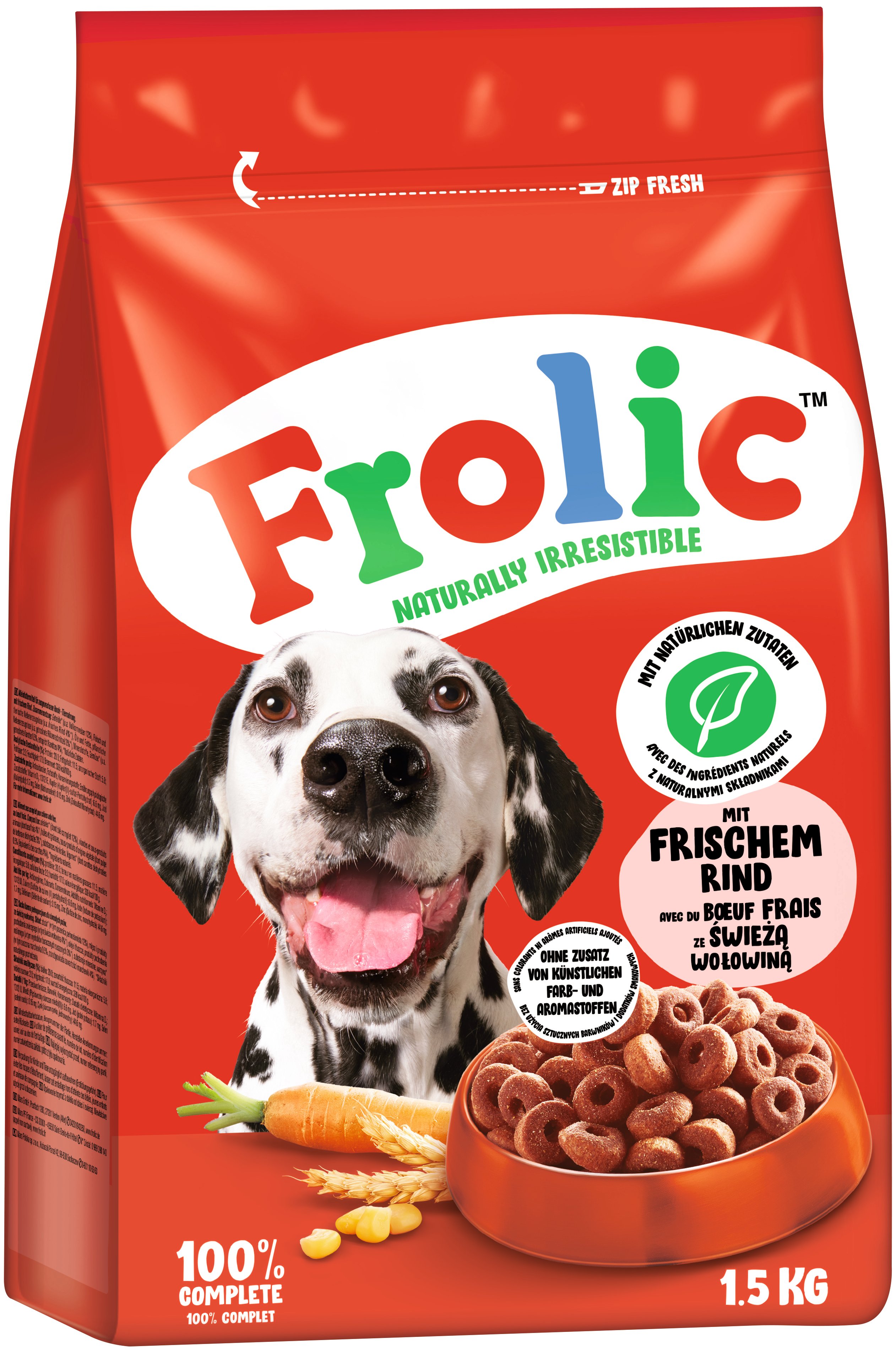 Frolic Beutel Rind 1,5kg