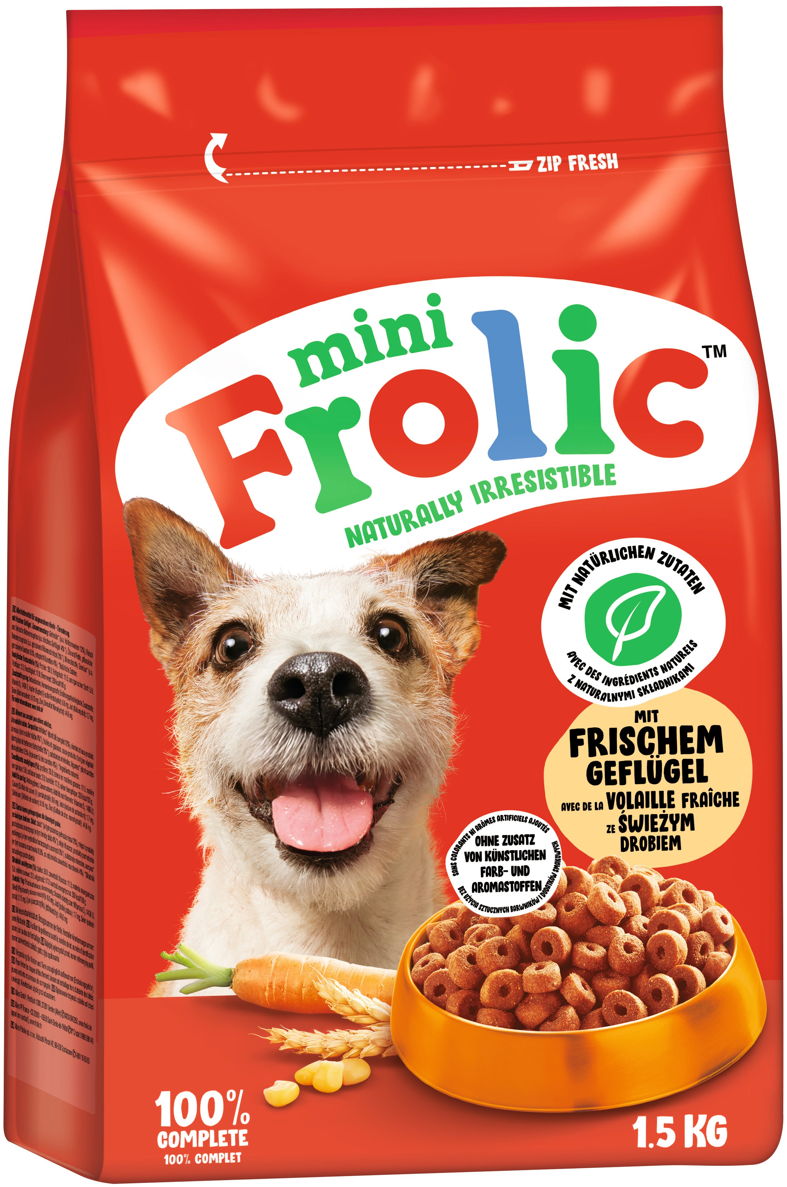 Frolic Mini Beutel Geflügel 1,5 kg