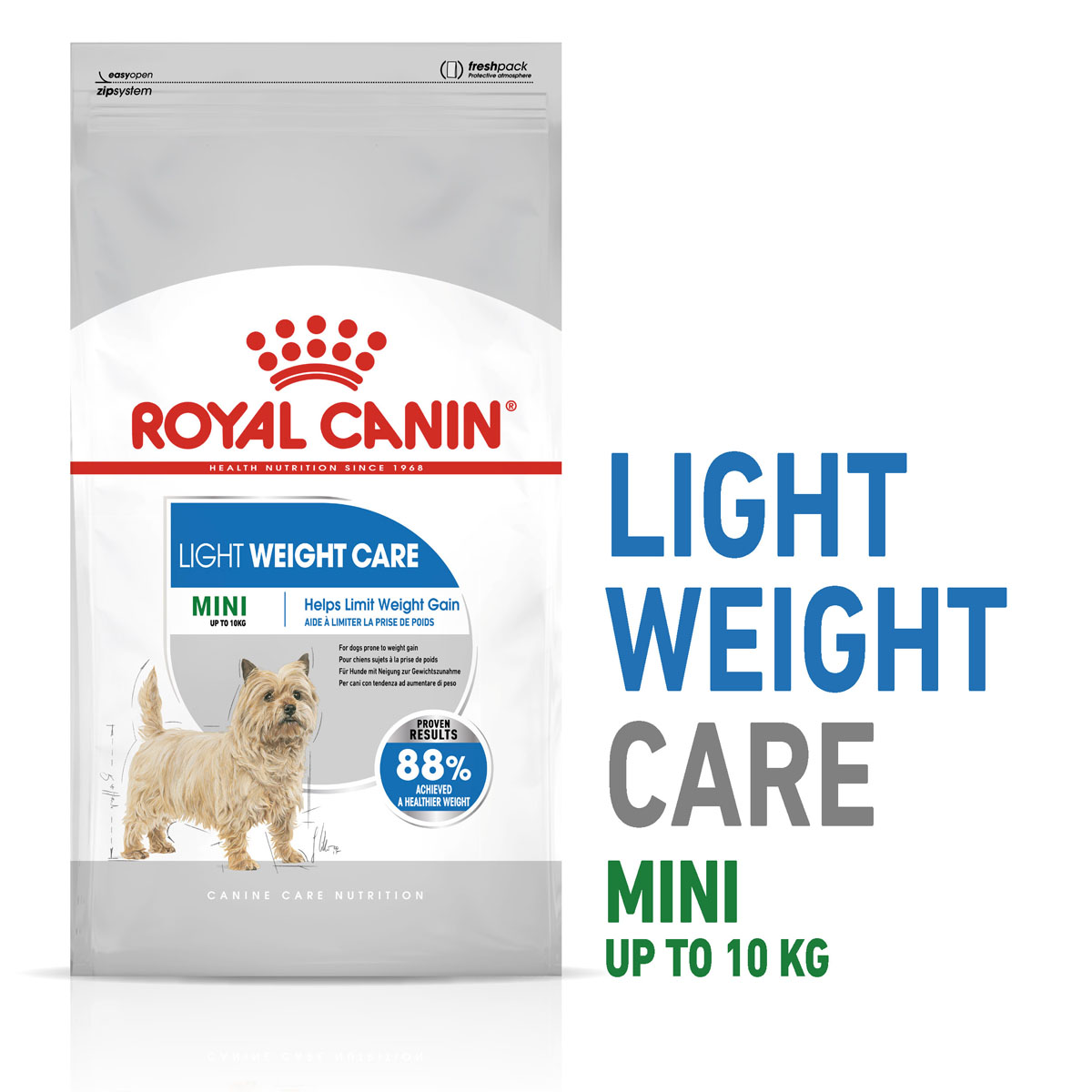 ROYAL CANIN LIGHT WEIGHT CARE MINI Trockenfutter für zu Übergewicht neigenden Hunden