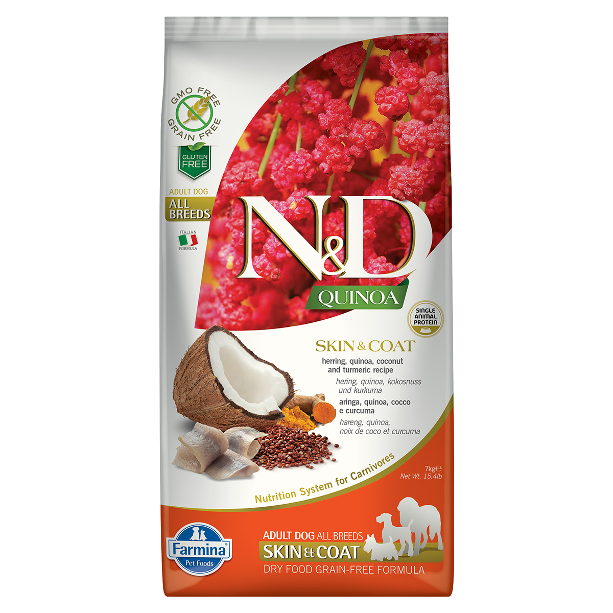 N&amp;D Dog Quinoa Skin &amp; Coat Herring