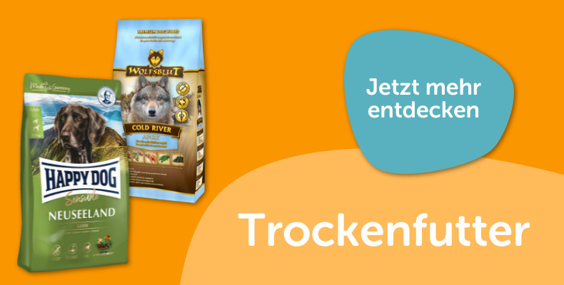 Trockenfutter für Hunde