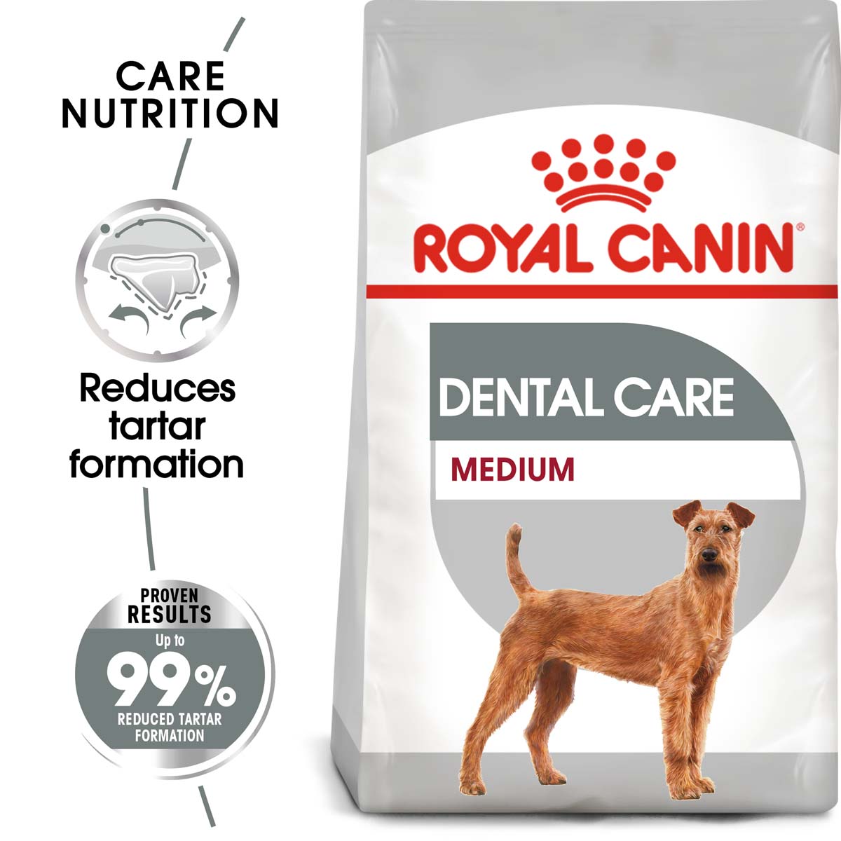 ROYAL CANIN DENTAL CARE MEDIUM Trockenfutter für mittelgroße Hunde mit empfindlichen Zähnen