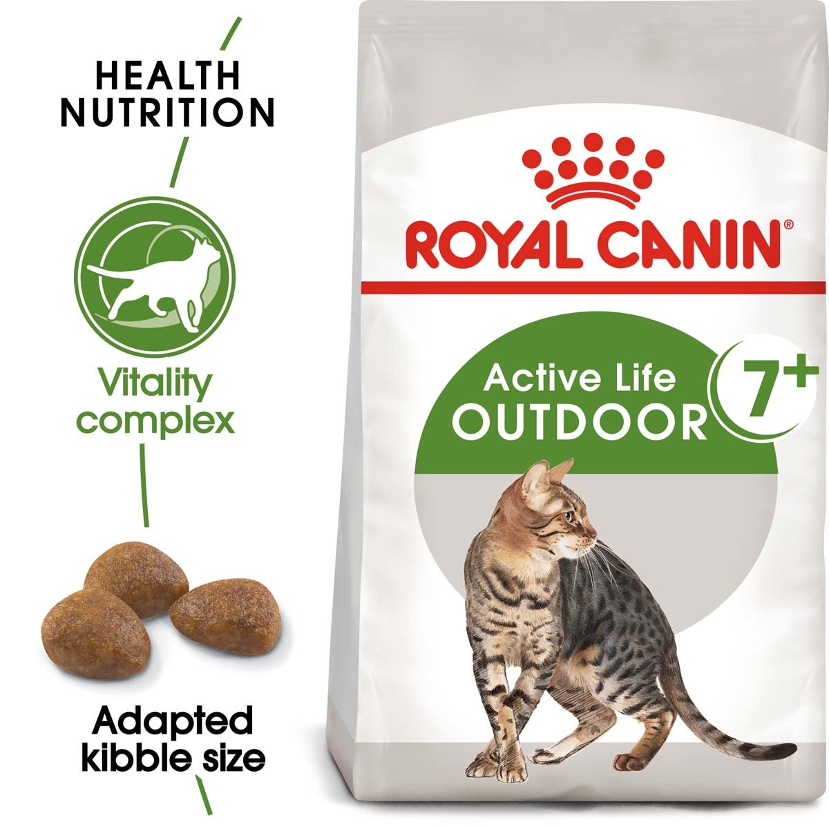 ROYAL CANIN OUTDOOR 7+ Katzenfutter trocken für ältere Freigänger