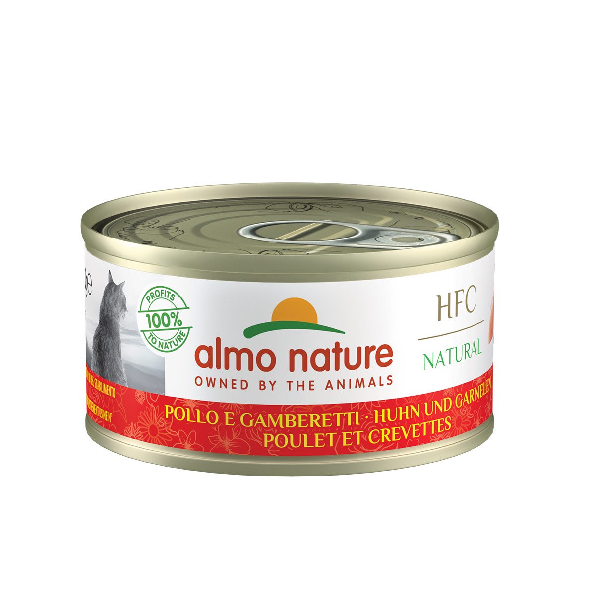 Almo Nature HFC Natural Huhn &amp; Garnelen 6x70g