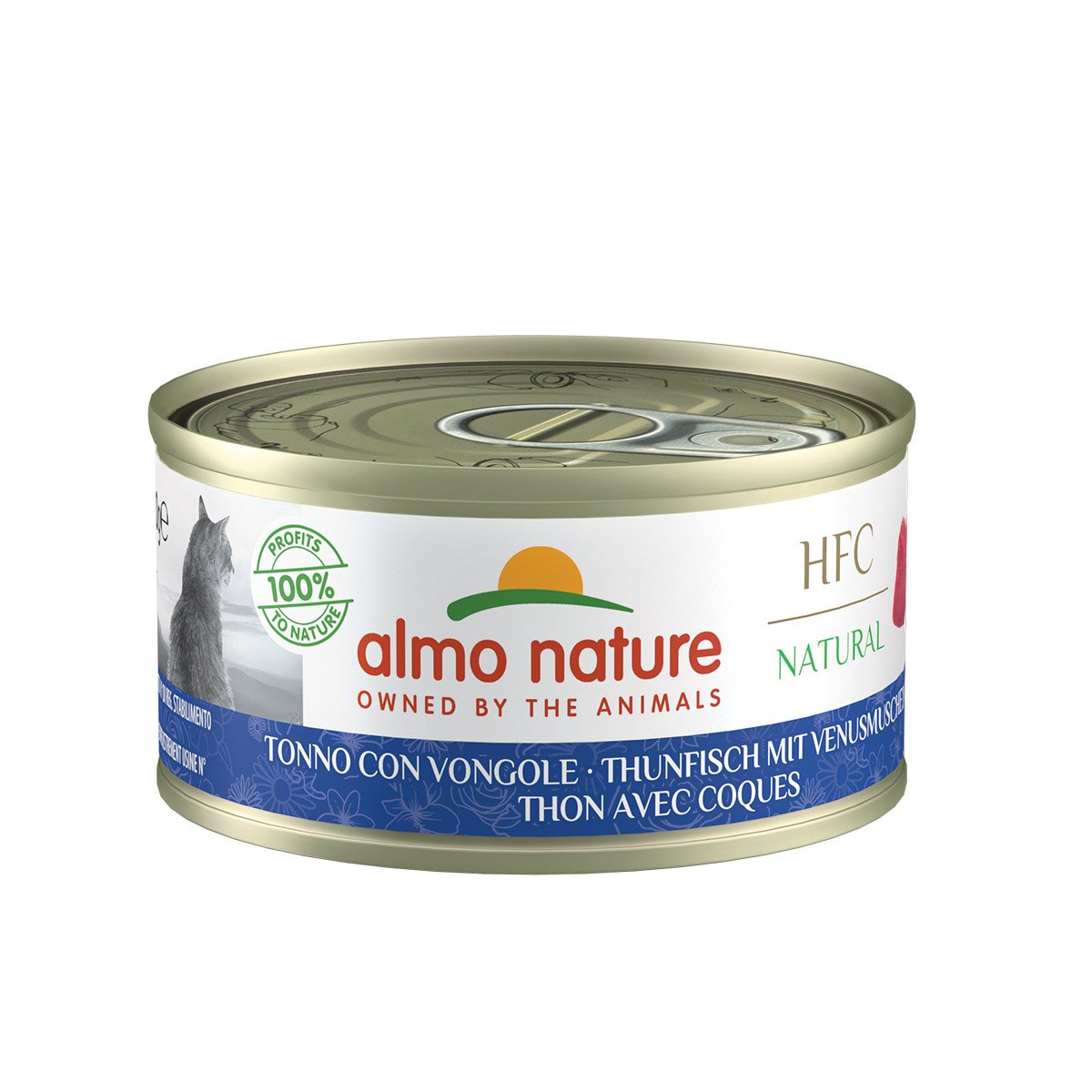 Almo Nature Natural HFC Thunfisch &amp; Venusmuscheln 6x70g