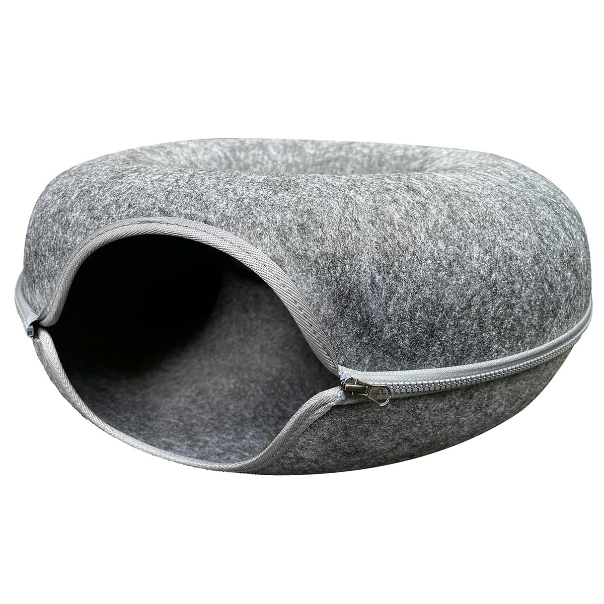 Aumüller Donut Katzenhöhle dunkelgrau