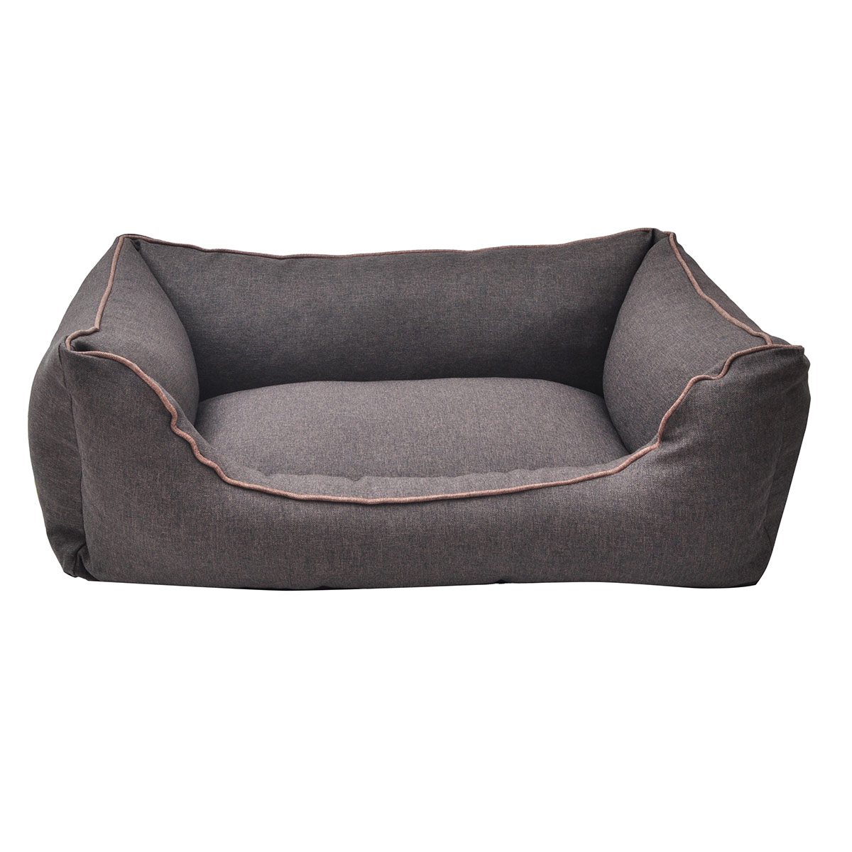 Aumüller Hundebett Sofa Basic Braun 80x60x30cm | Rückläufer