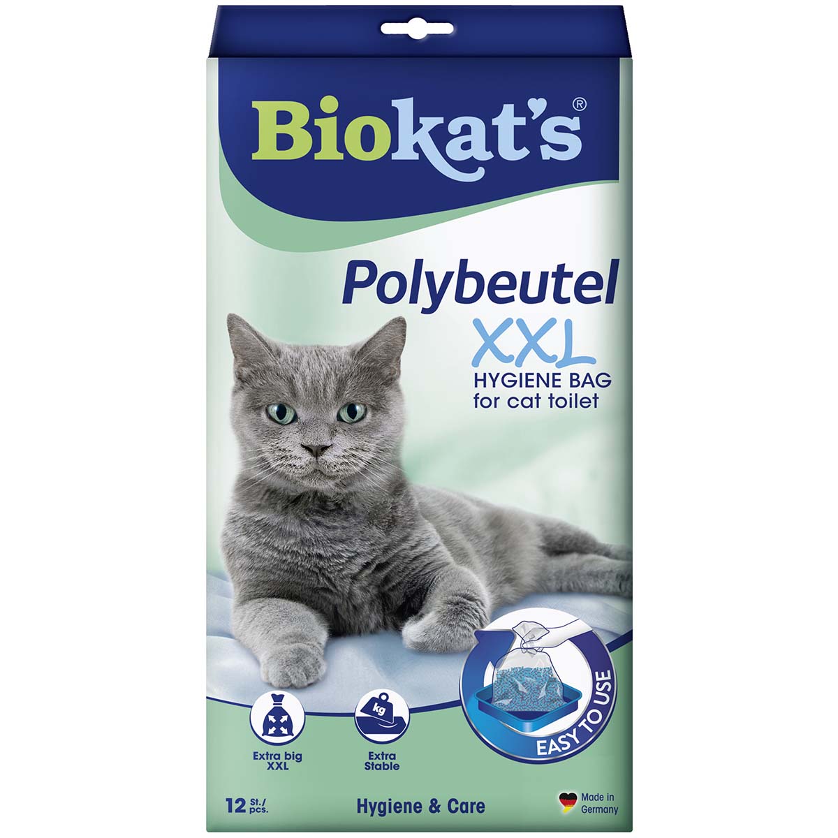 Biokat's Hygienebeutel Polybeutel XXL 12 Stück