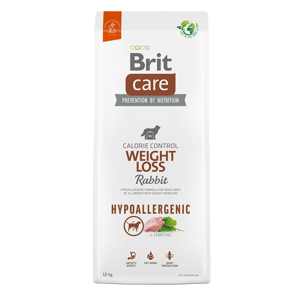 Brit Care Dog Hypoallergenic Weight Loss 12 kg