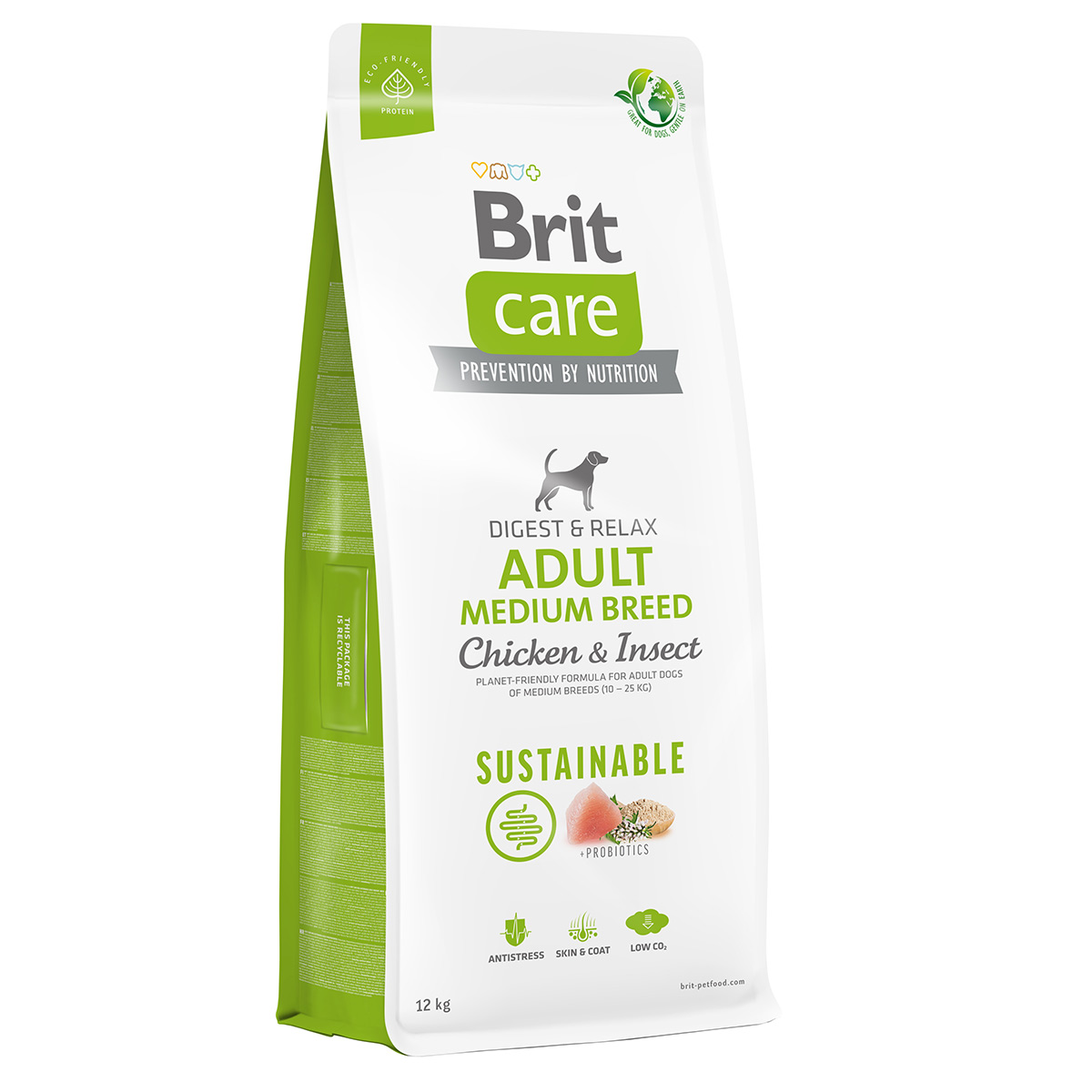 Brit Care Dog Sustainable Adult Medium Breed 12kg