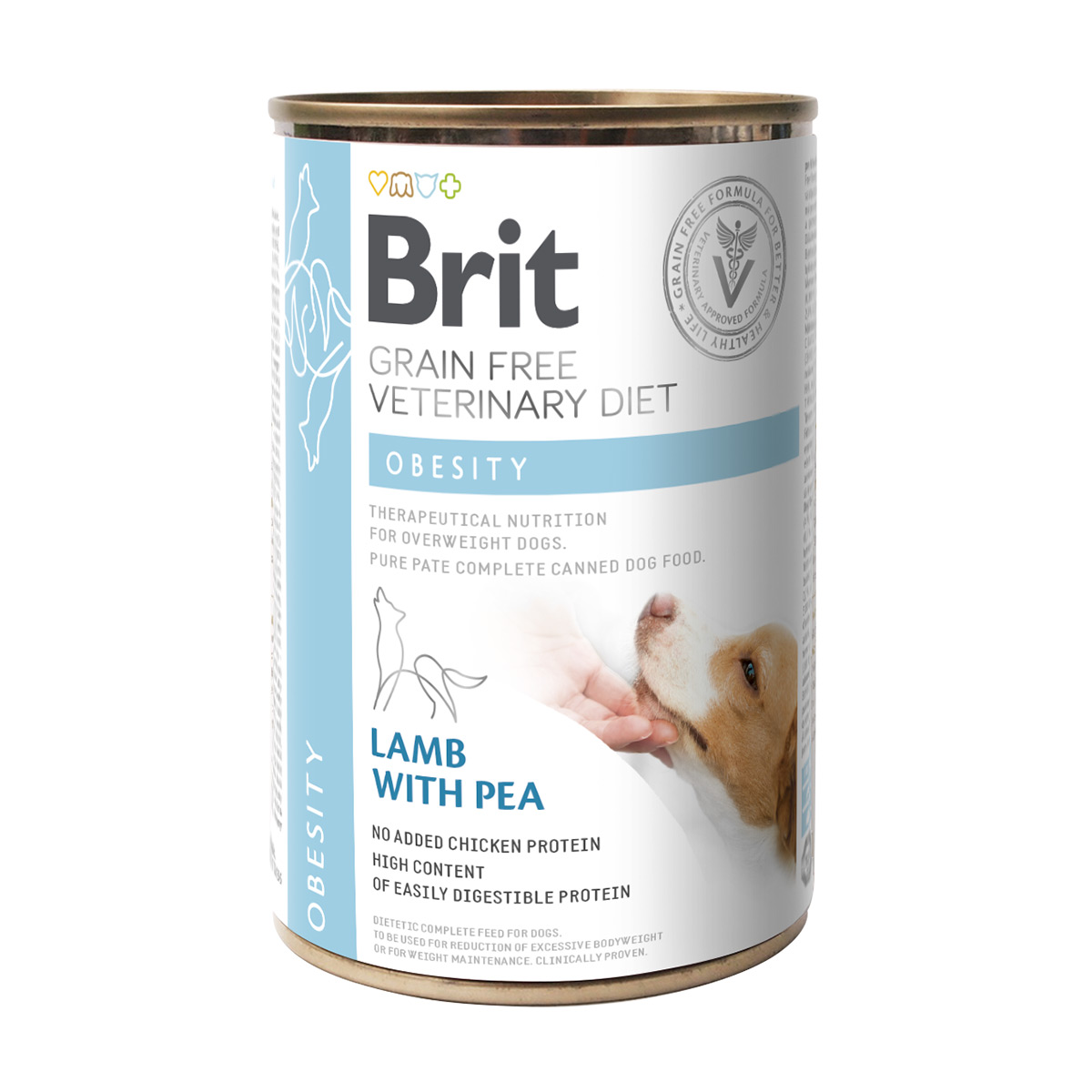 Brit Vet Diet Dog Cans Obesity