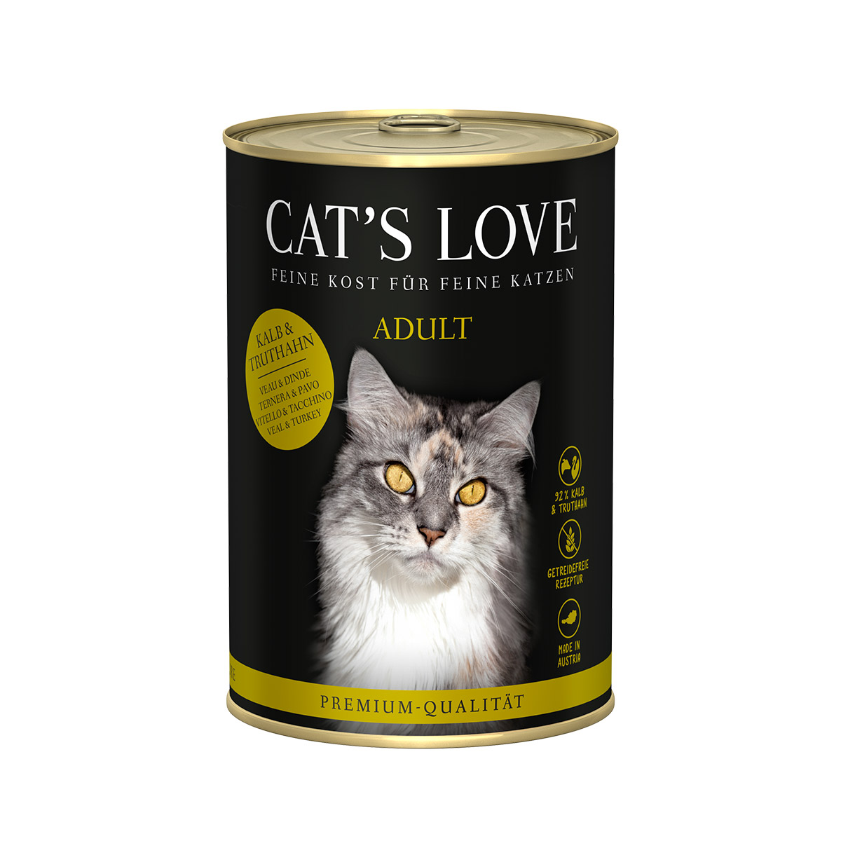 Cat´s Love Kalb &amp; Truthahn Pur