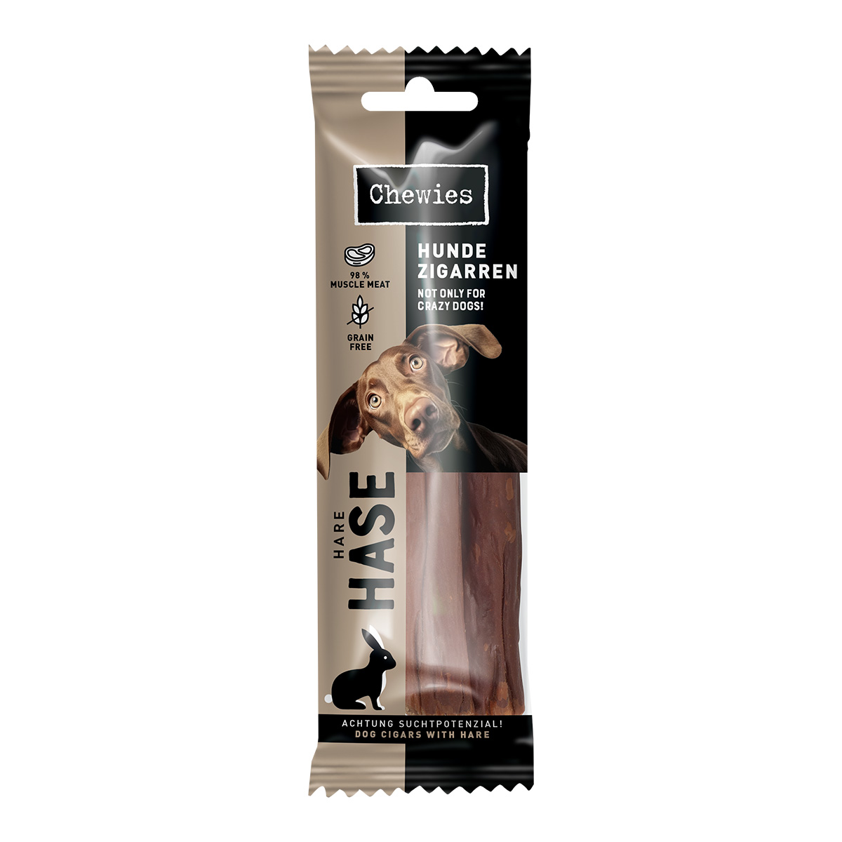 Chewies Hundezigarren Hase 75g