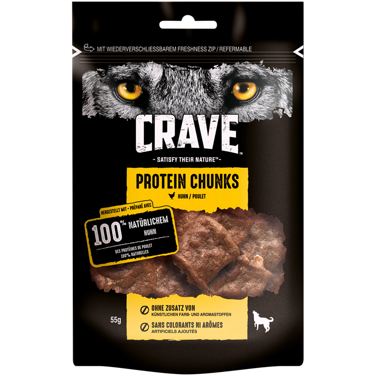 CRAVE Protein Chunks mit Huhn