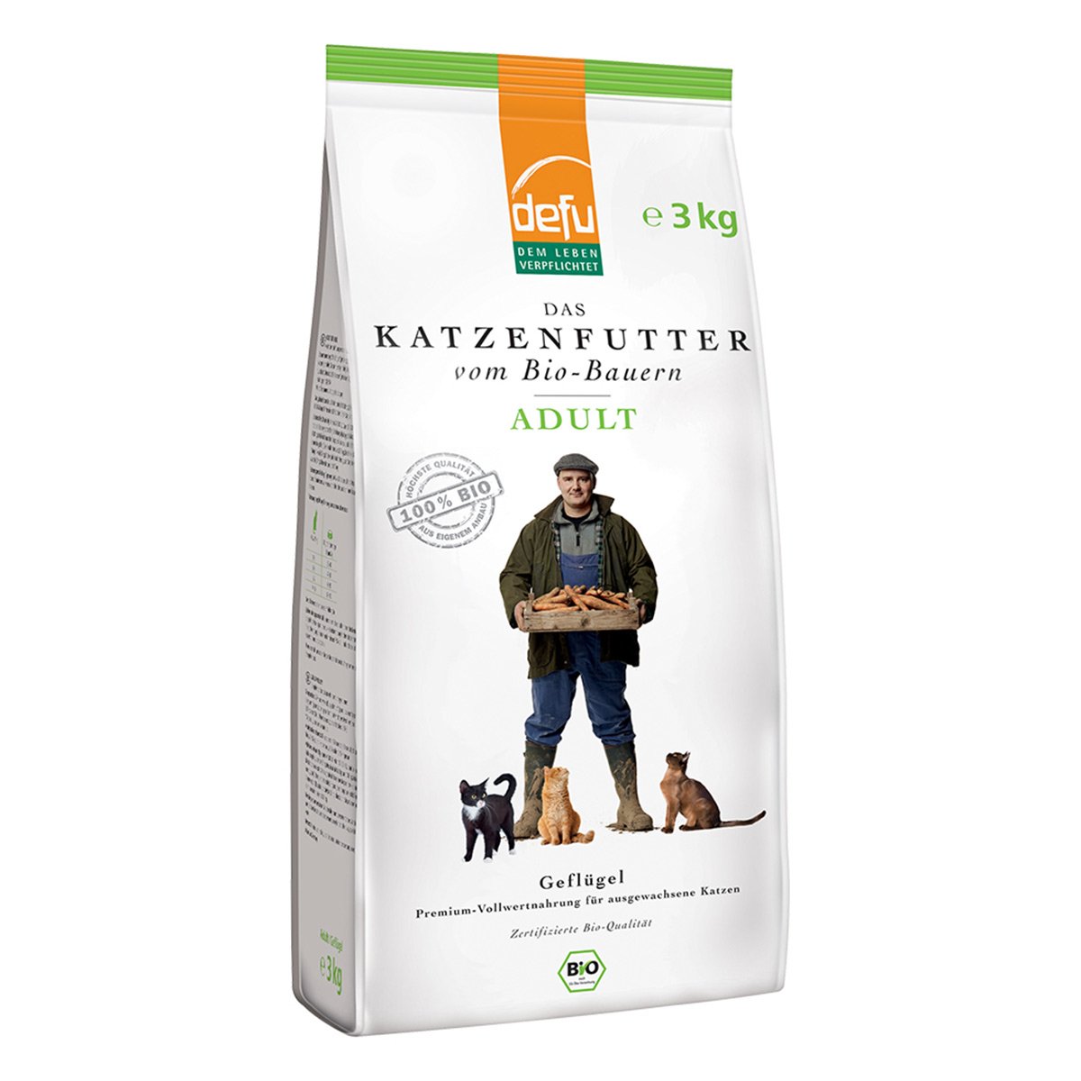 Defu Katze Adult Bio-Geflügel Trockenfutter