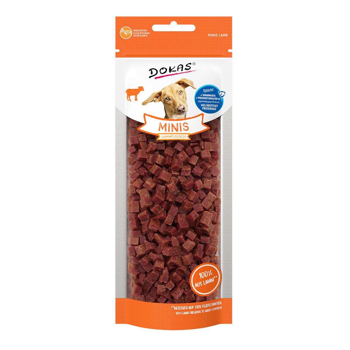 Dokas Minis Lammfleisch 70g