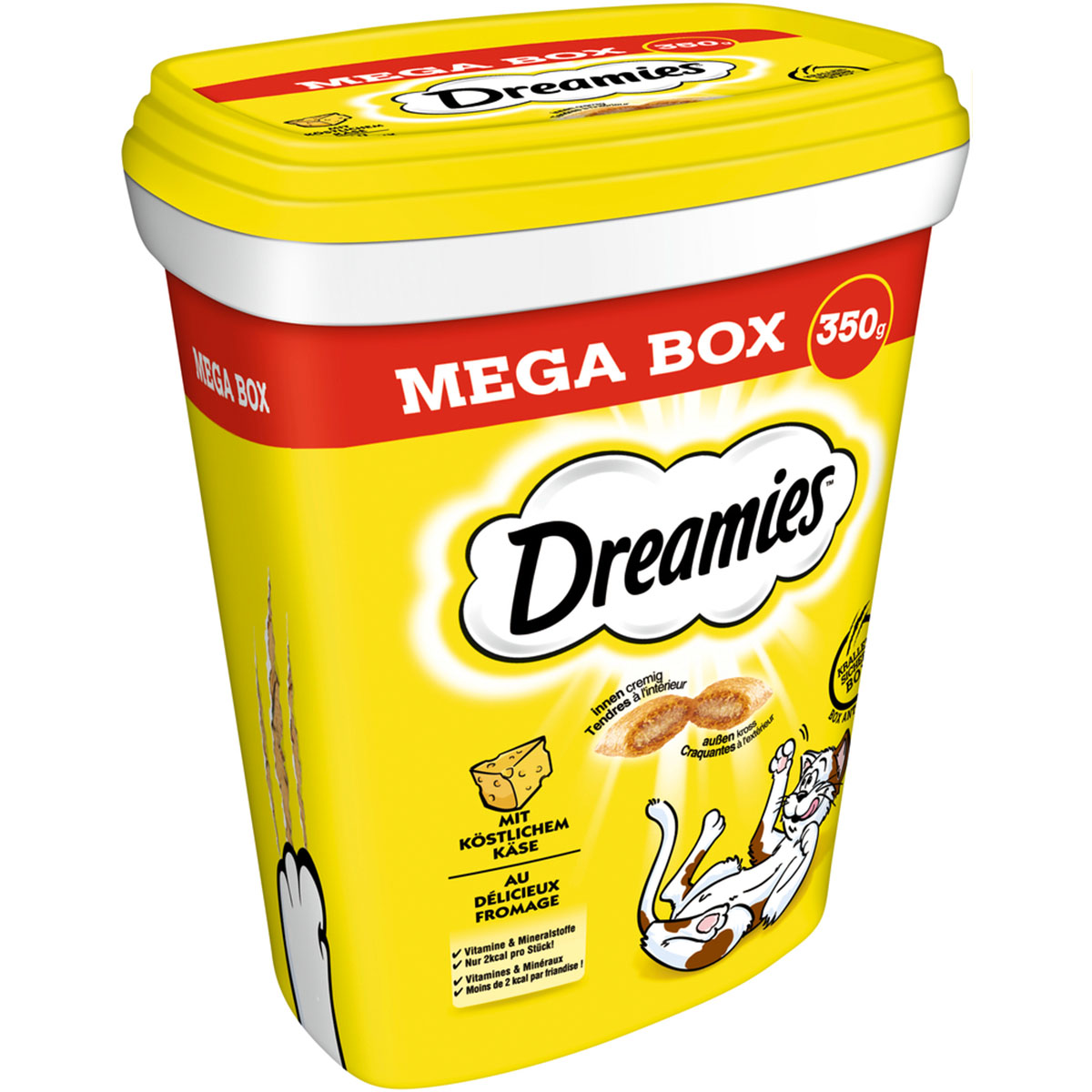 Dreamies Tub mit Käse 350g