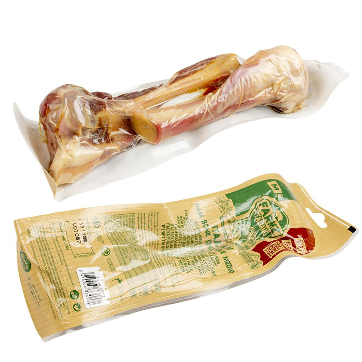 DUVO+ Farmz Italian Ham Bone Double Medio 2 Stk. ca. 15cm