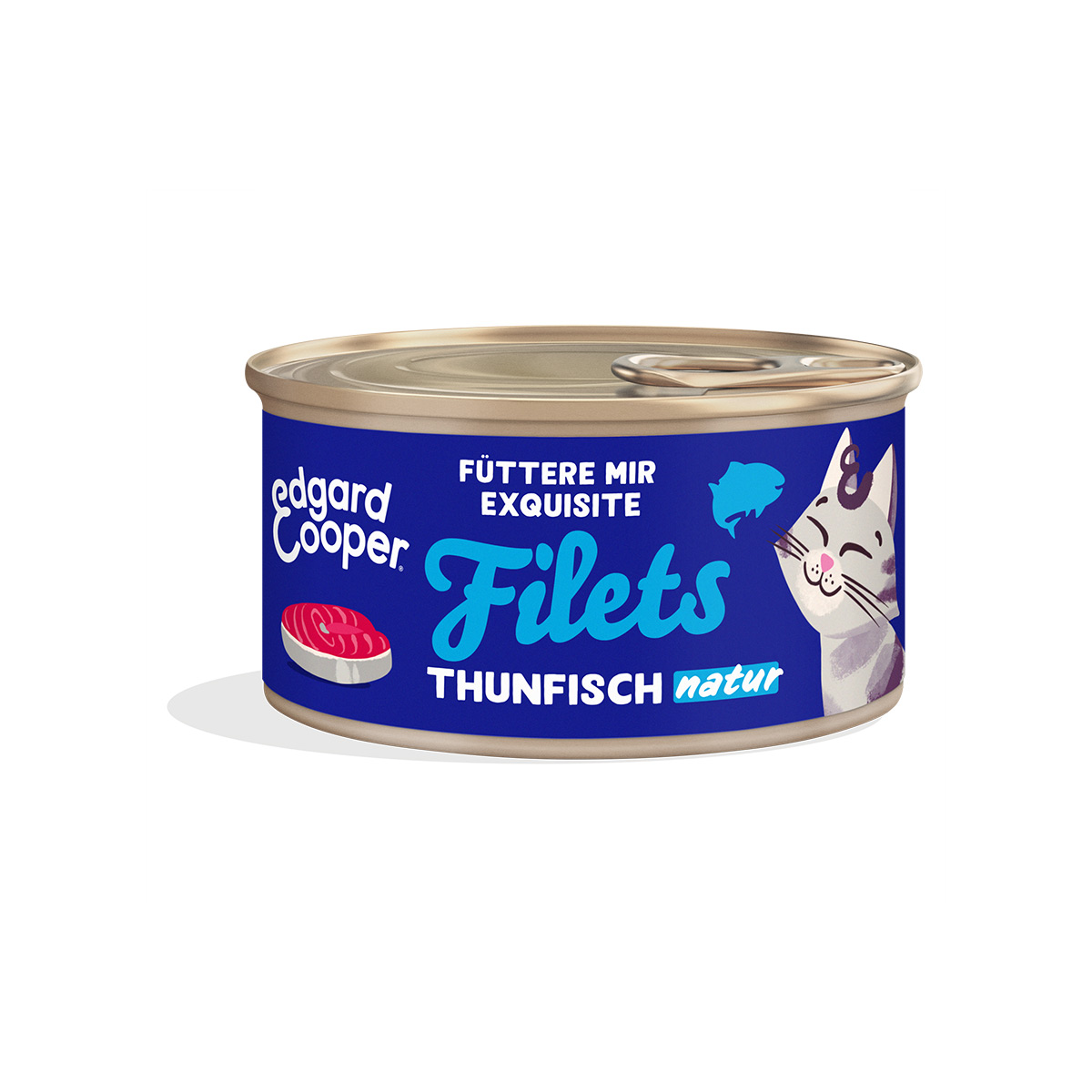 Edgard &amp; Cooper Katze Filets Frischer Wildfang-Thunfisch