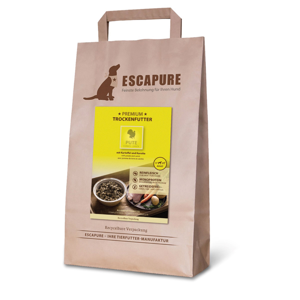 Escapure Pute Premium Trockenfutter Adult