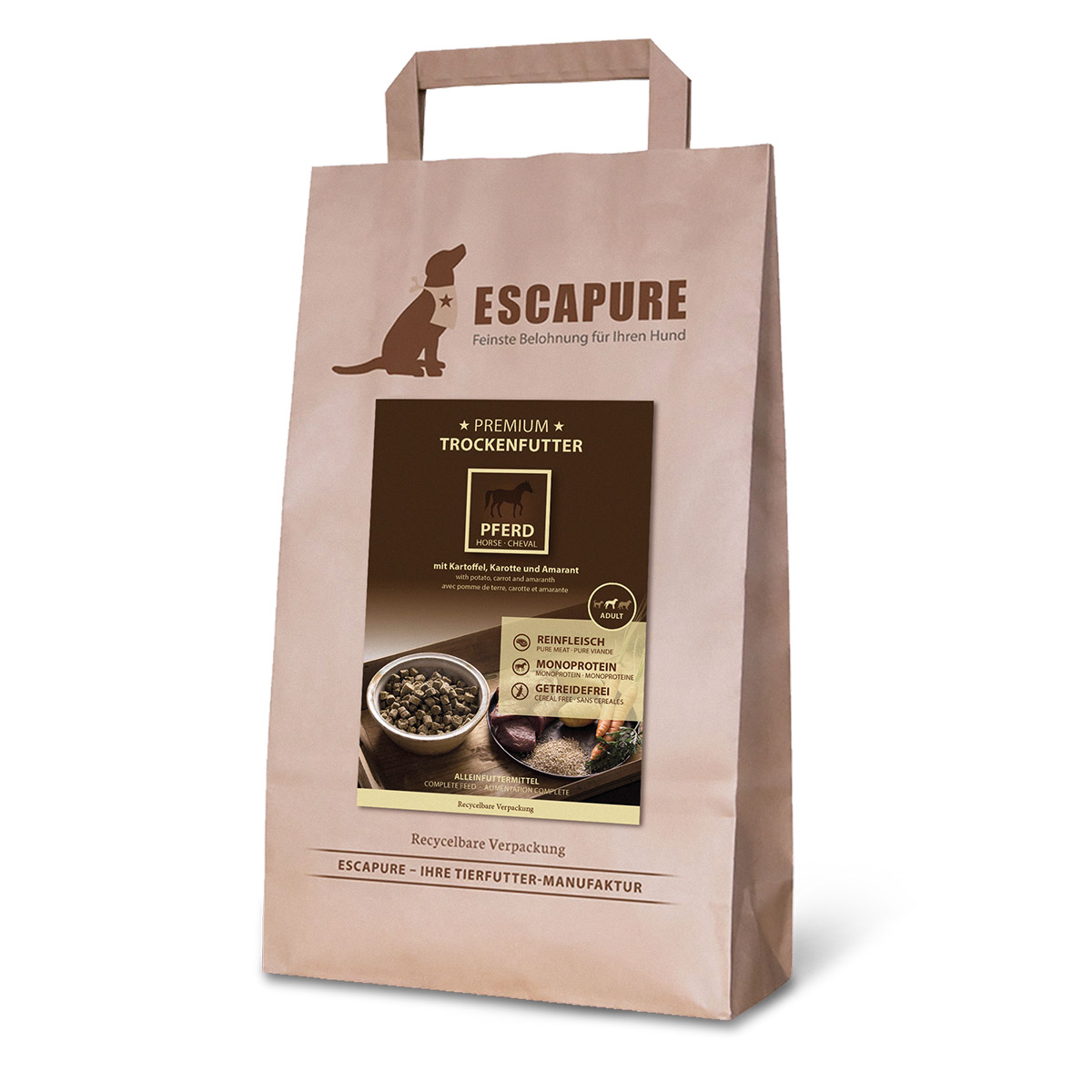 ESCAPURE Pferd Premium Trockenfutter