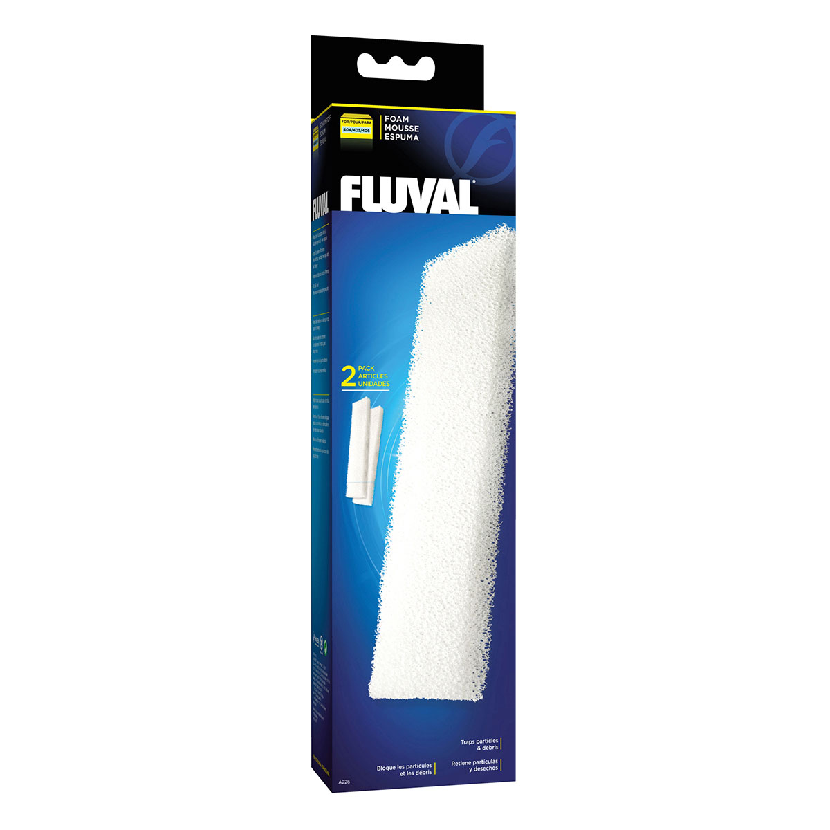 Fluval Filterschaumstoff für 404, 405, 406 (2er-Set)