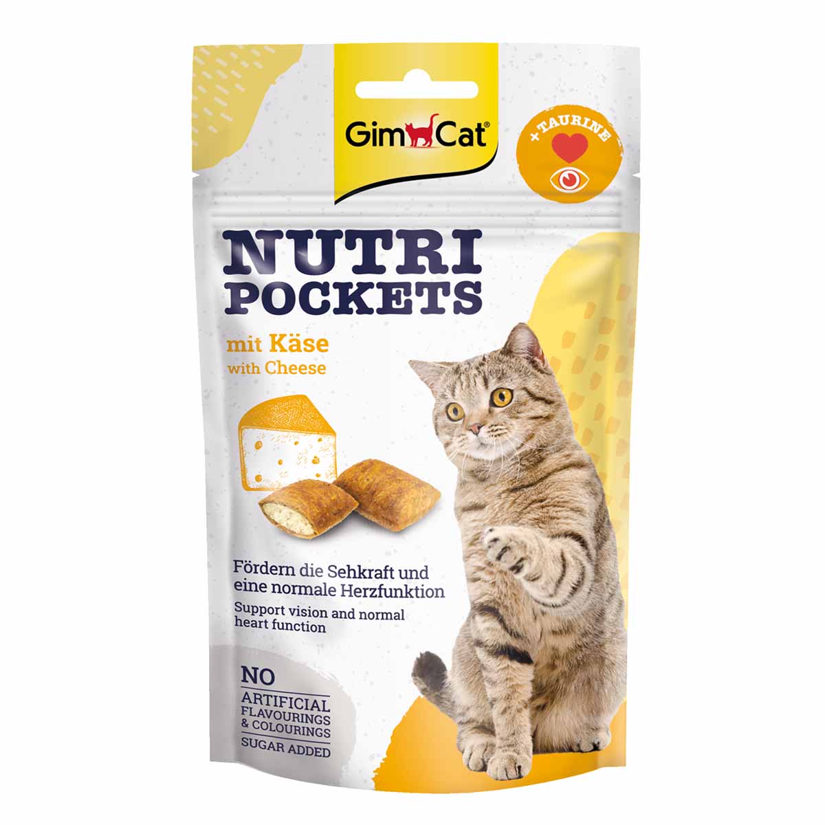 GimCat Nutri Pockets mit Käse