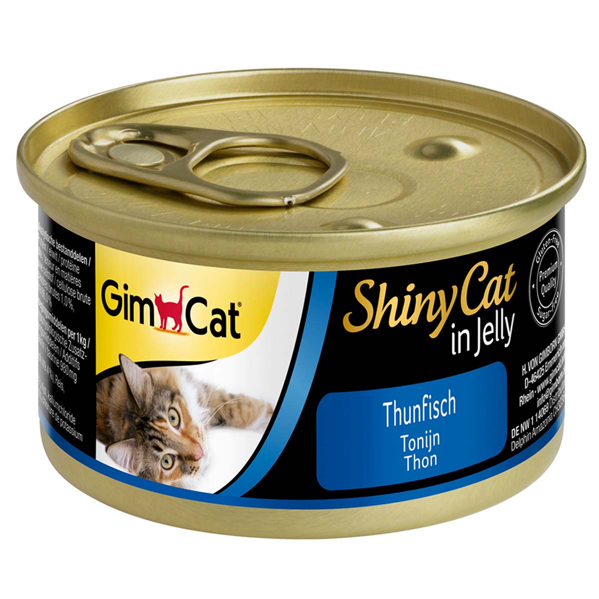 GimCat Katzenfutter ShinyCat Thunfisch in Jelly