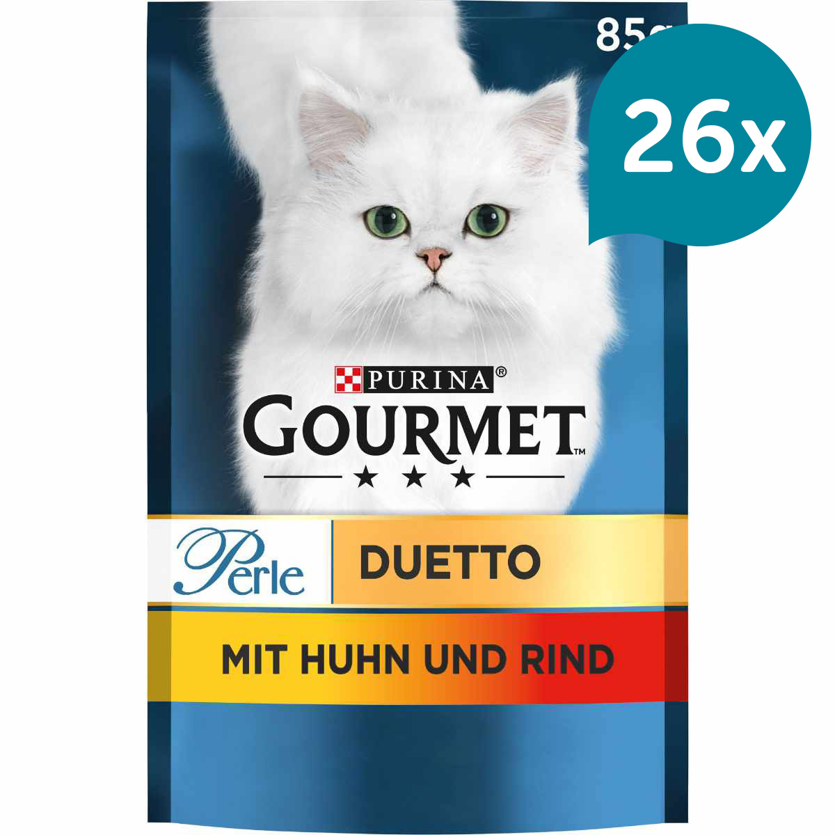 GOURMET Perle Duetto mit Huhn und Rind