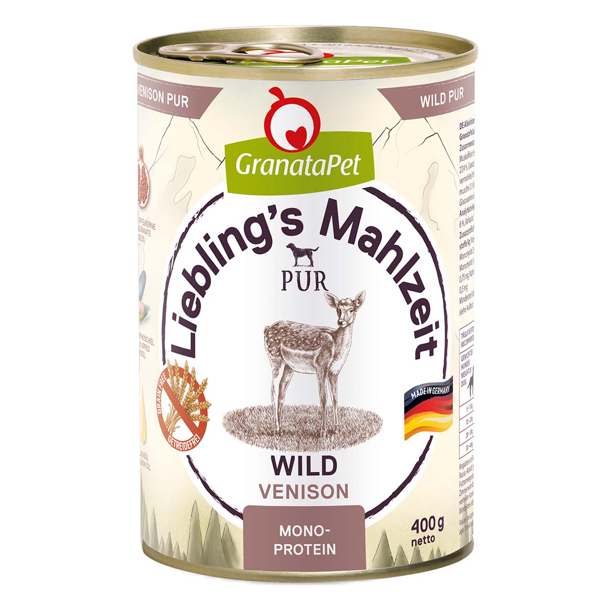 GranataPet Liebling’s Mahlzeit Wild PUR