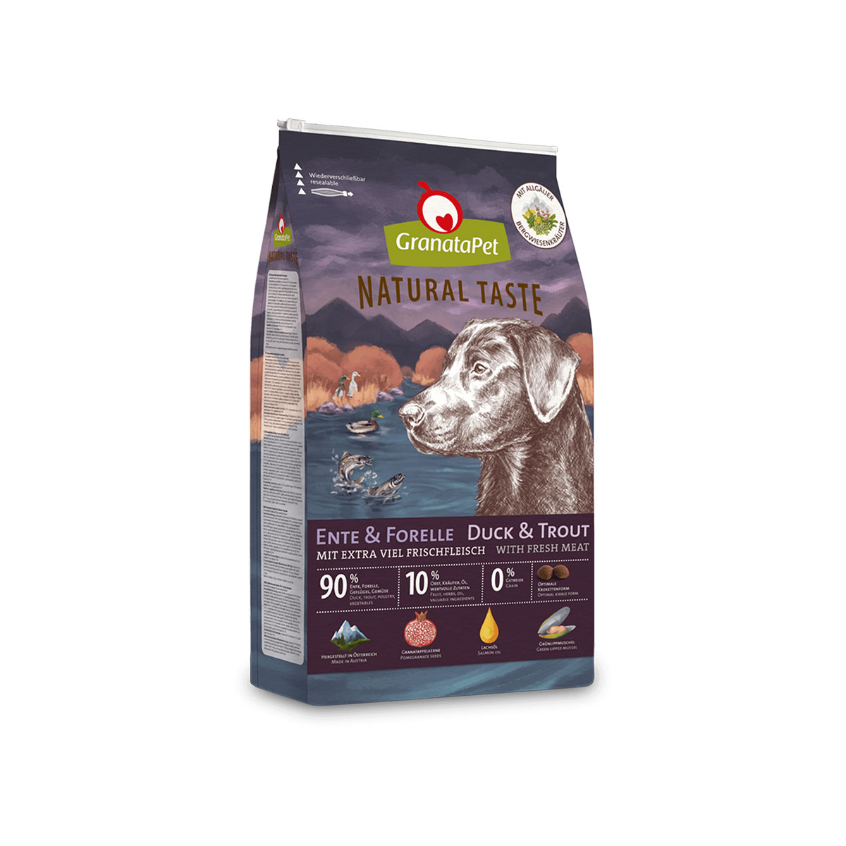 GranataPet Natural Taste Ente &amp; Forelle