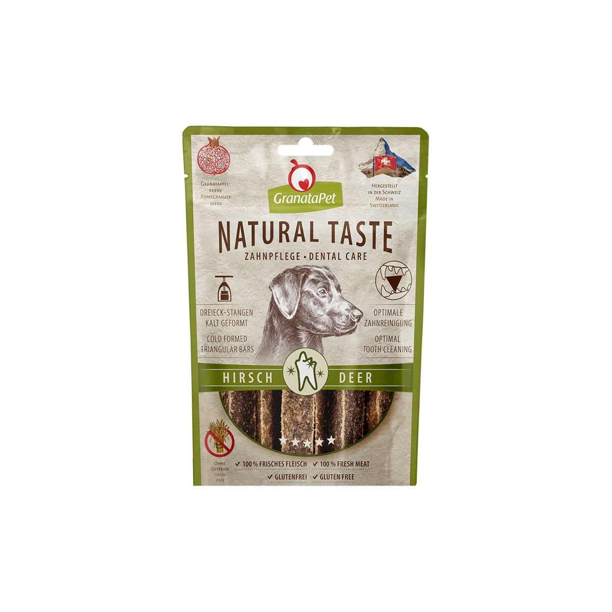 GranataPet Natural Taste Dental Care Hirsch