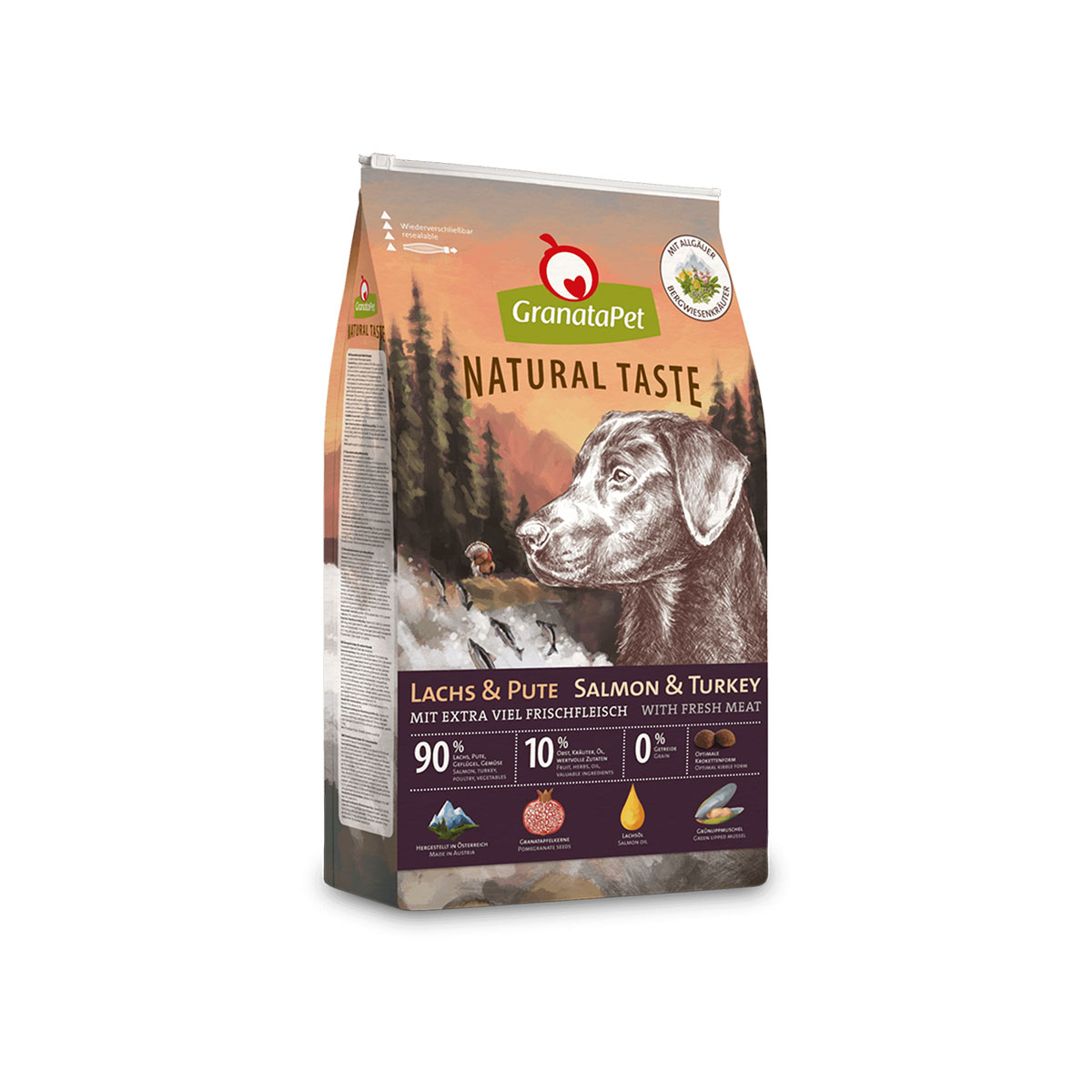 GranataPet Natural Taste Lachs &amp; Pute