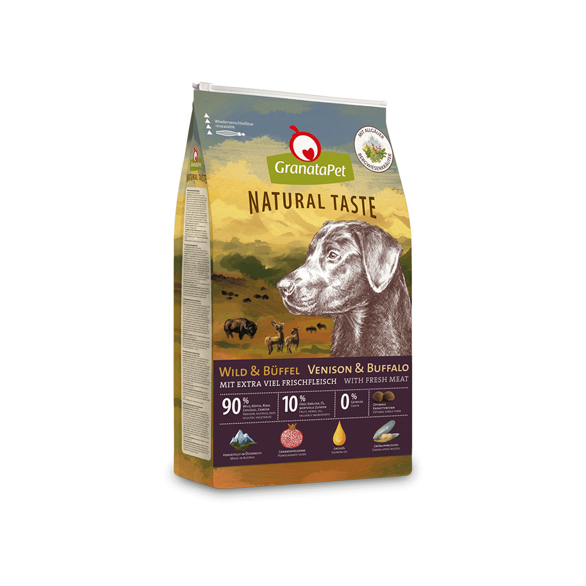 GranataPet Natural Taste Wild &amp; Büffel