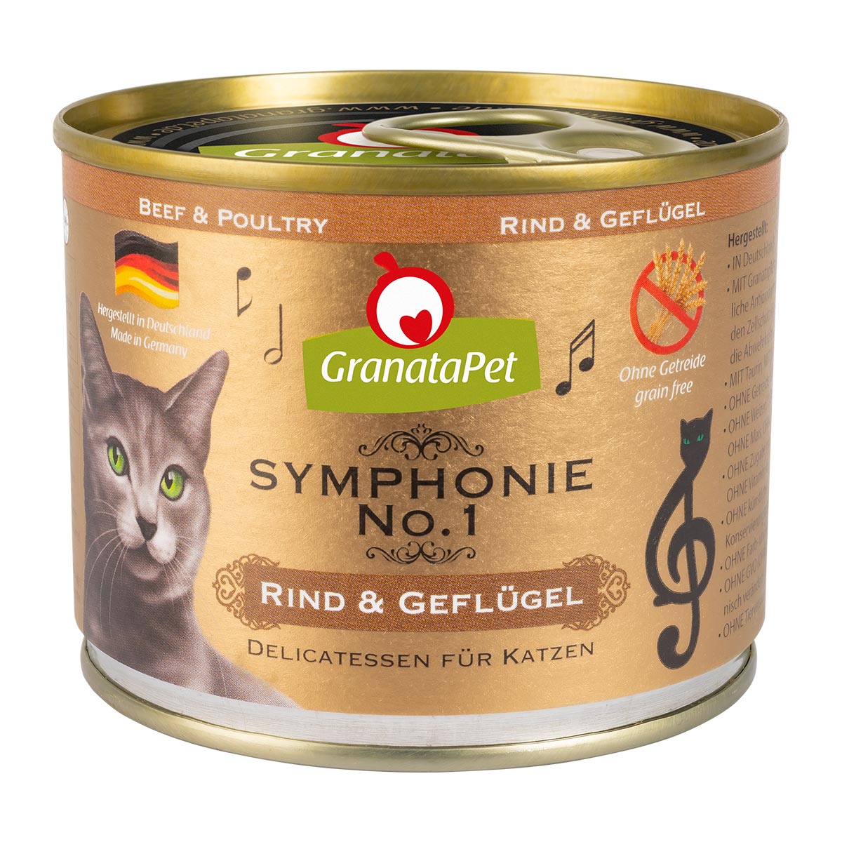 GranataPet Symphonie No. 1 Rind &amp; Geflügel 6x200g