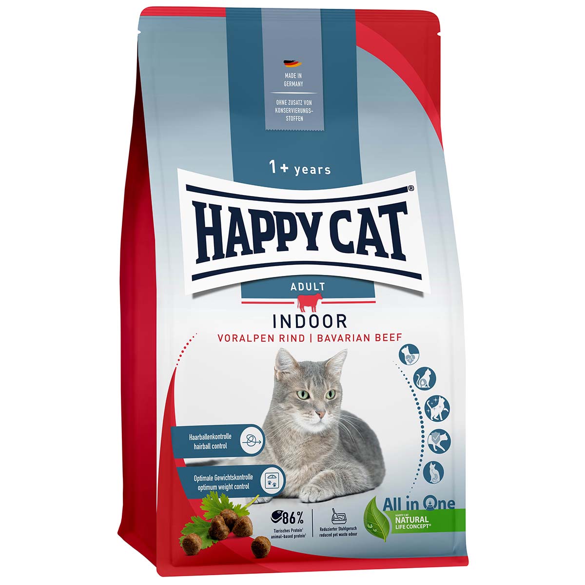 Happy Cat Indoor Adult Voralpen Rind