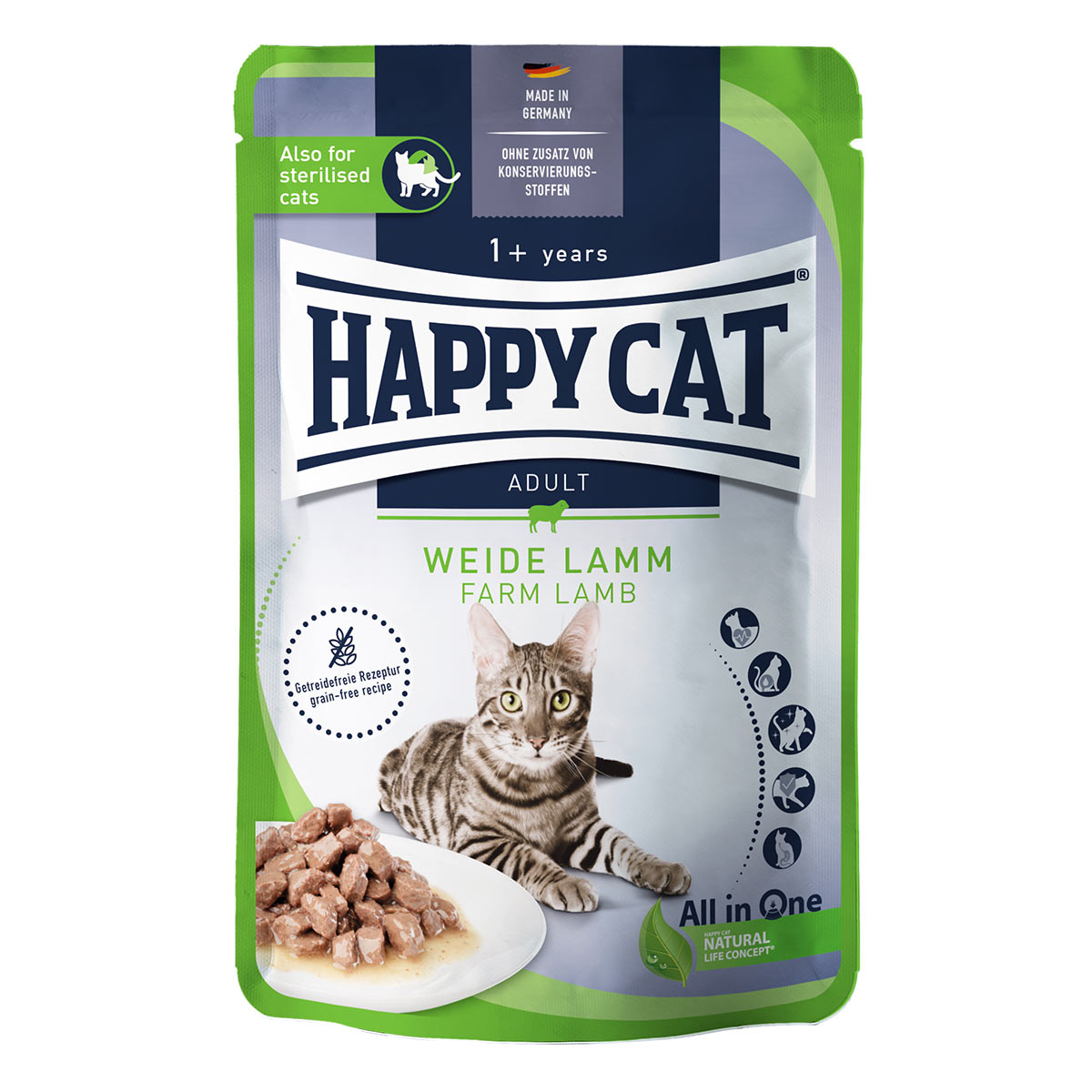 Happy Cat Meat in Sauce Weide Lamm