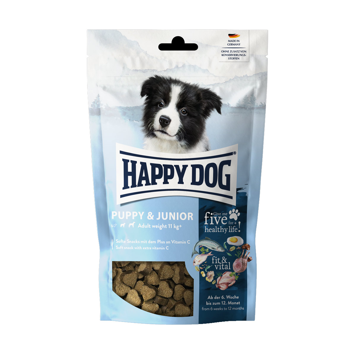 Happy Dog Snack fit &amp; vital Puppy &amp; Junior 100g
