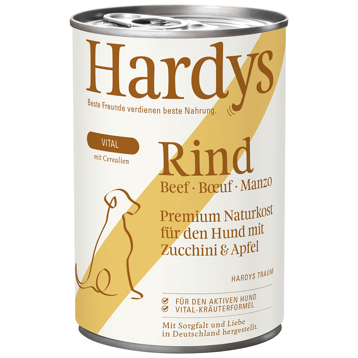 Hardys VITAL Rind mit Zucchini &amp; Apfel