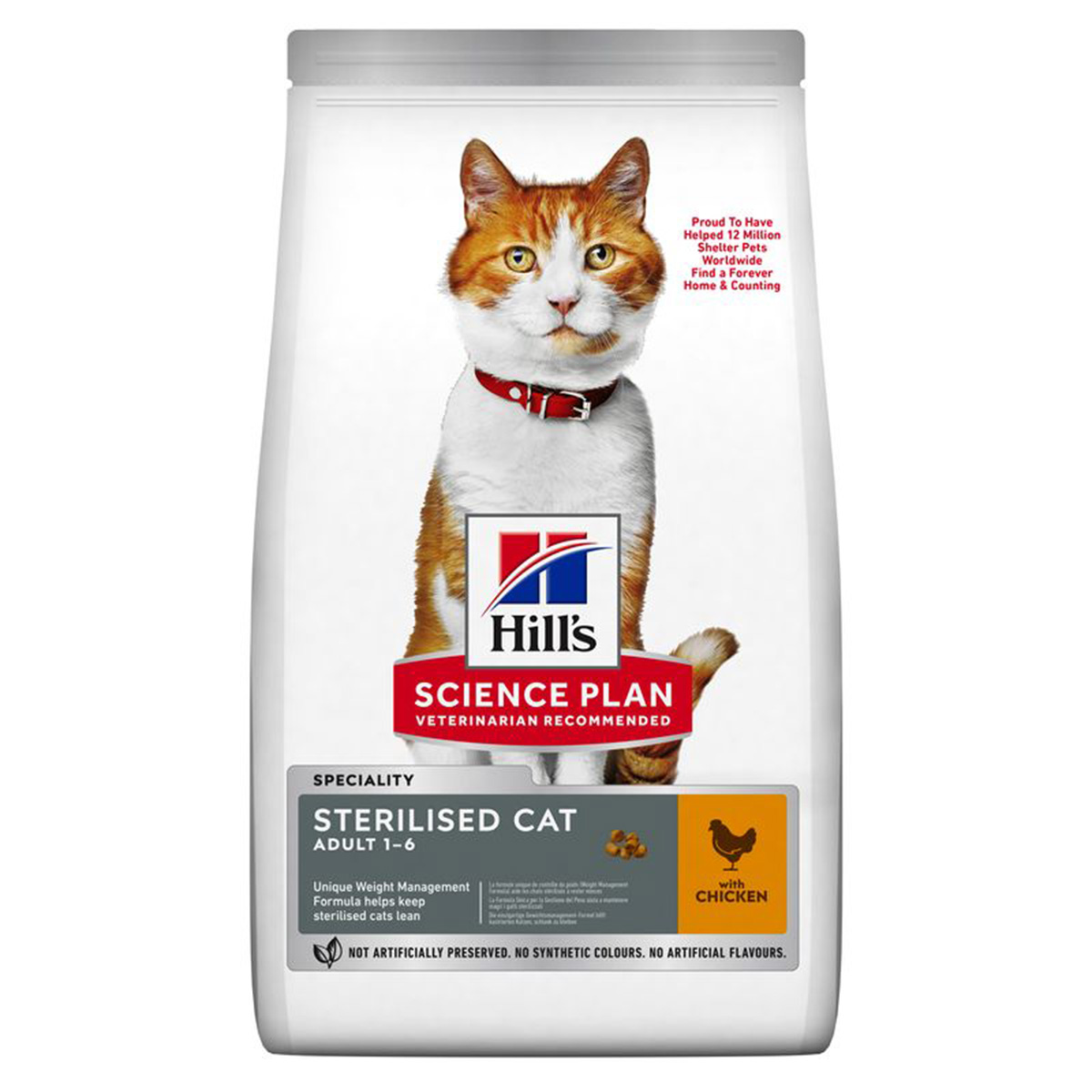 Hill's Science Plan Sterilised Cat Adult Huhn