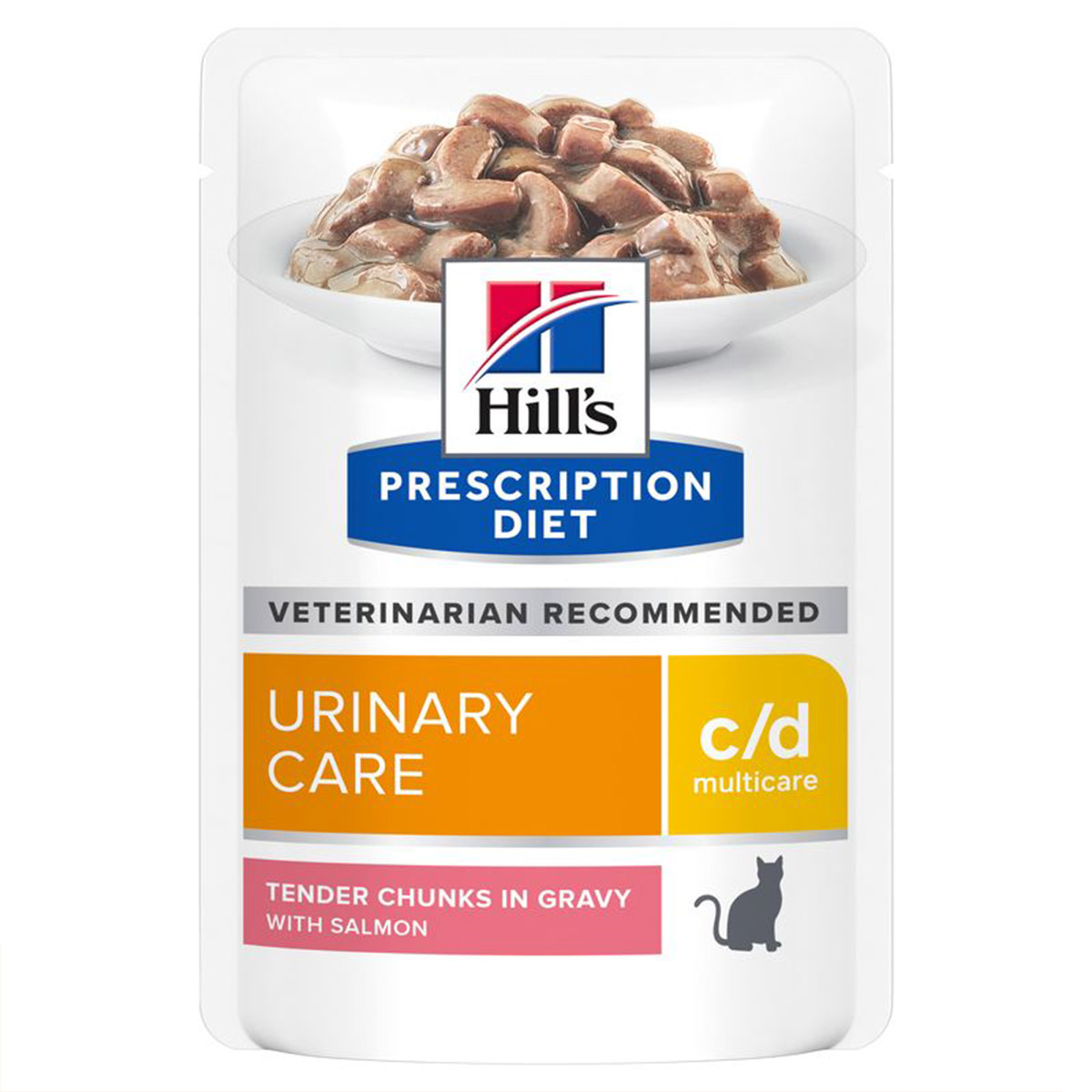 Hill's PRESCRIPTION DIET c/d Multicare Lachs 12x85g	