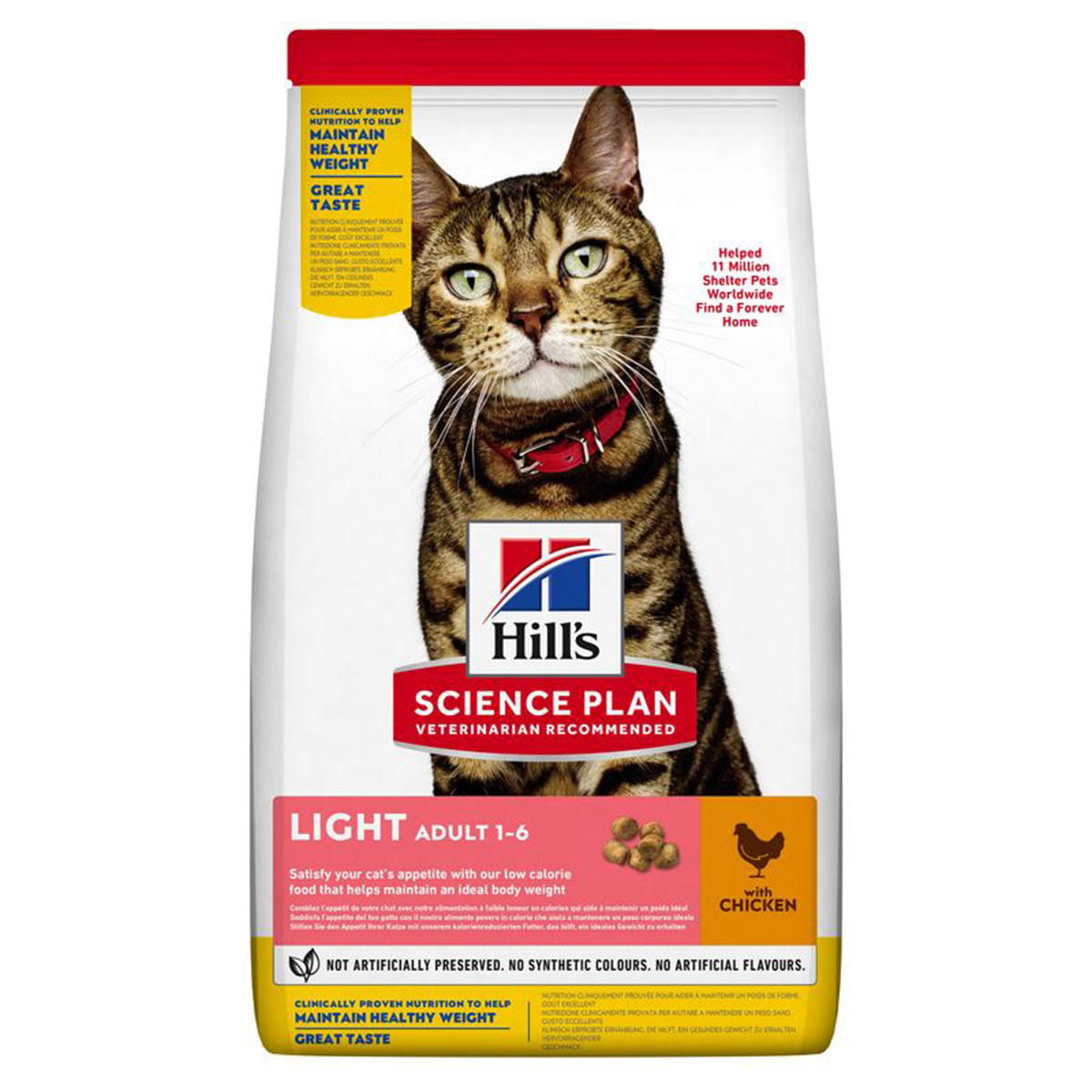 Hill's Science Plan Katze Light Adult Huhn