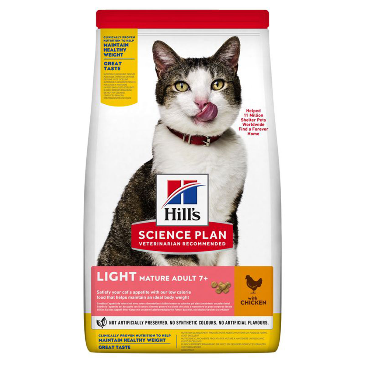 Hill's Science Plan Katze Light 7+ Huhn 1,5kg