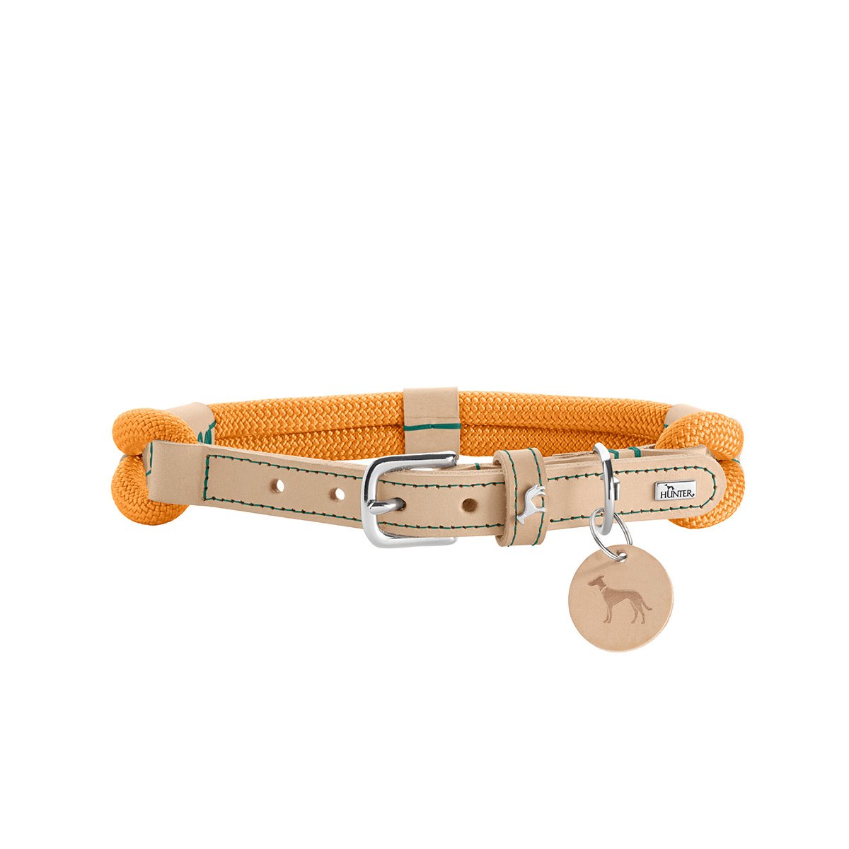 Hunter Halsband Malia apricot/natur