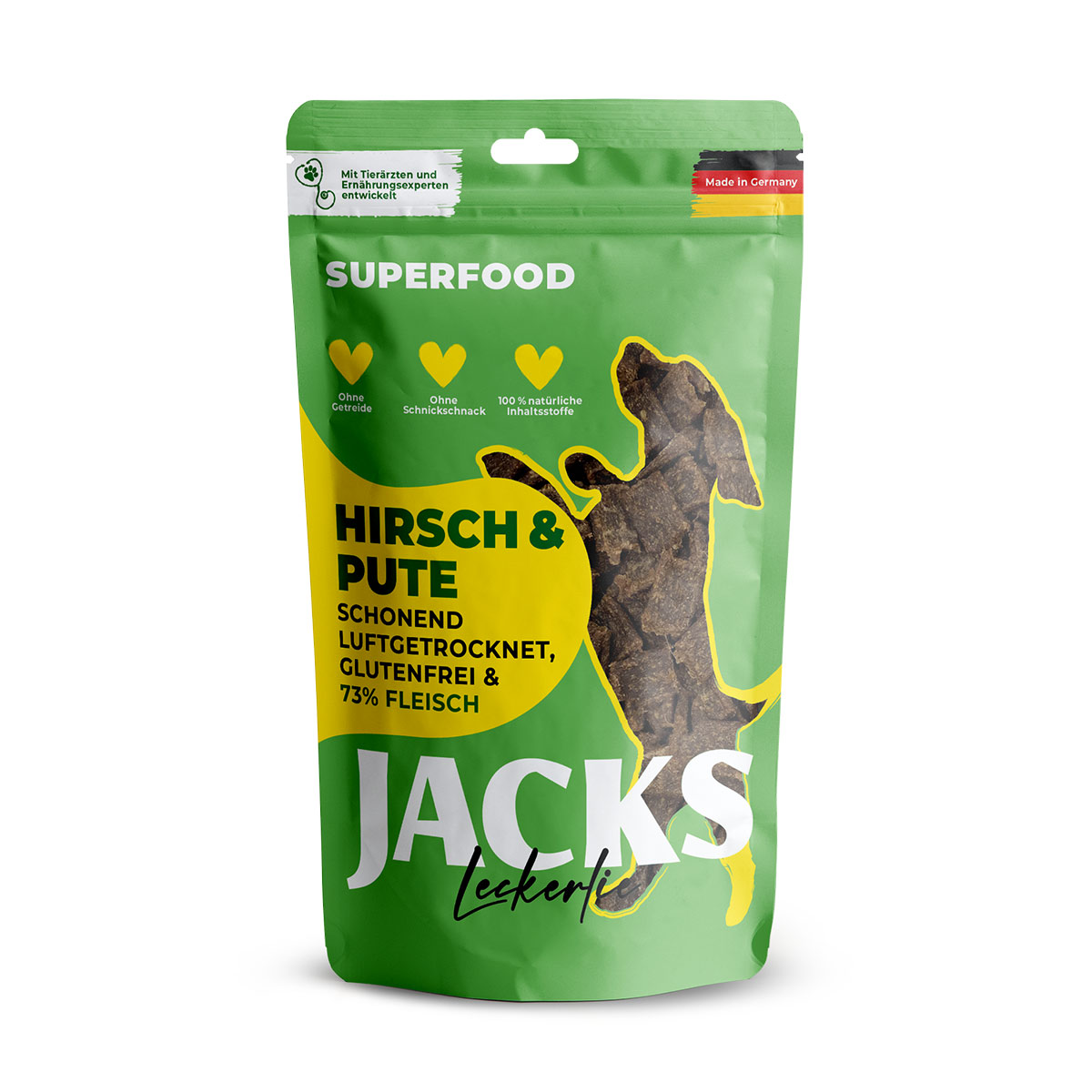 JACKS Splitter Soft Hirsch &amp; Pute 90g