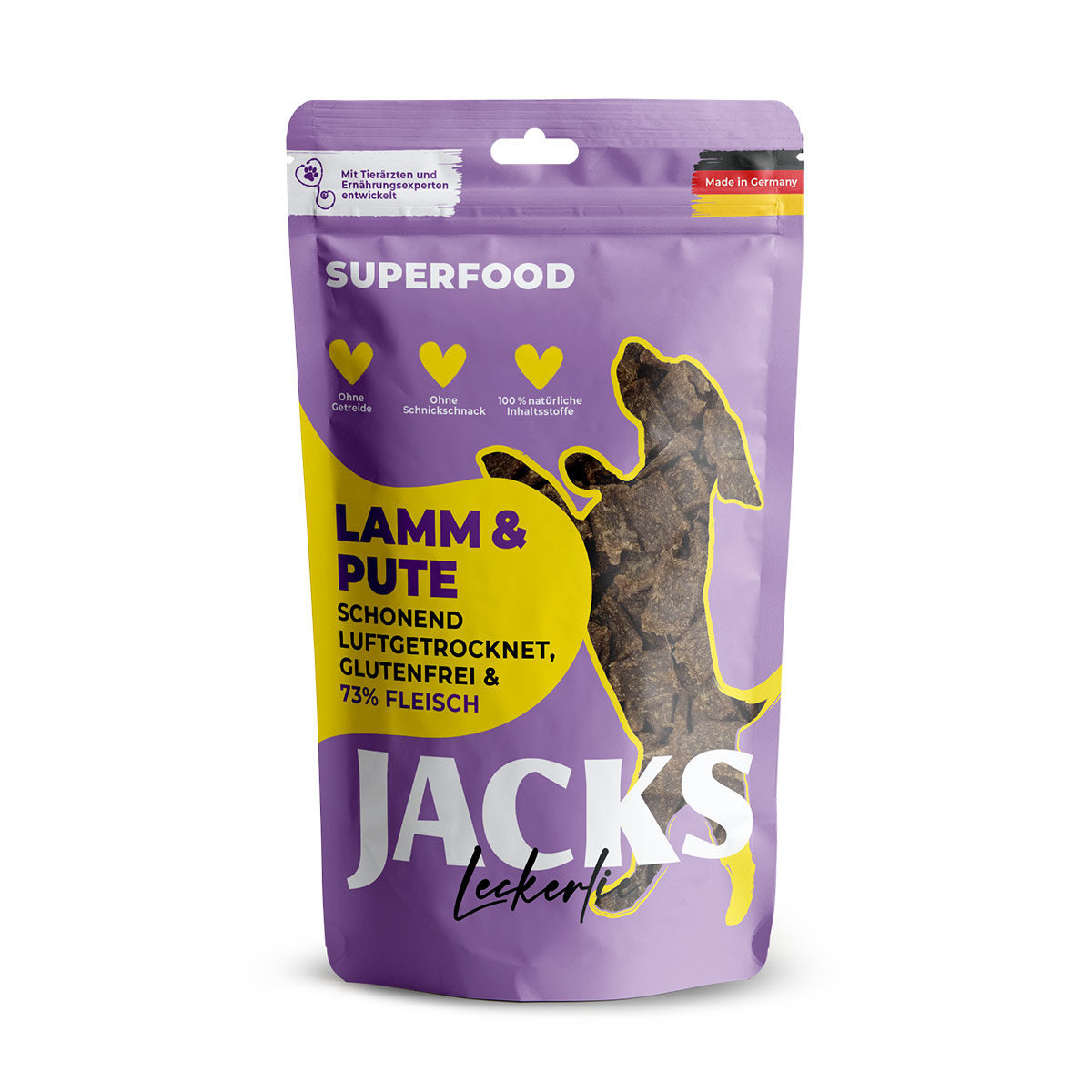 JACKS Splitter Soft Lamm &amp; Pute 90g