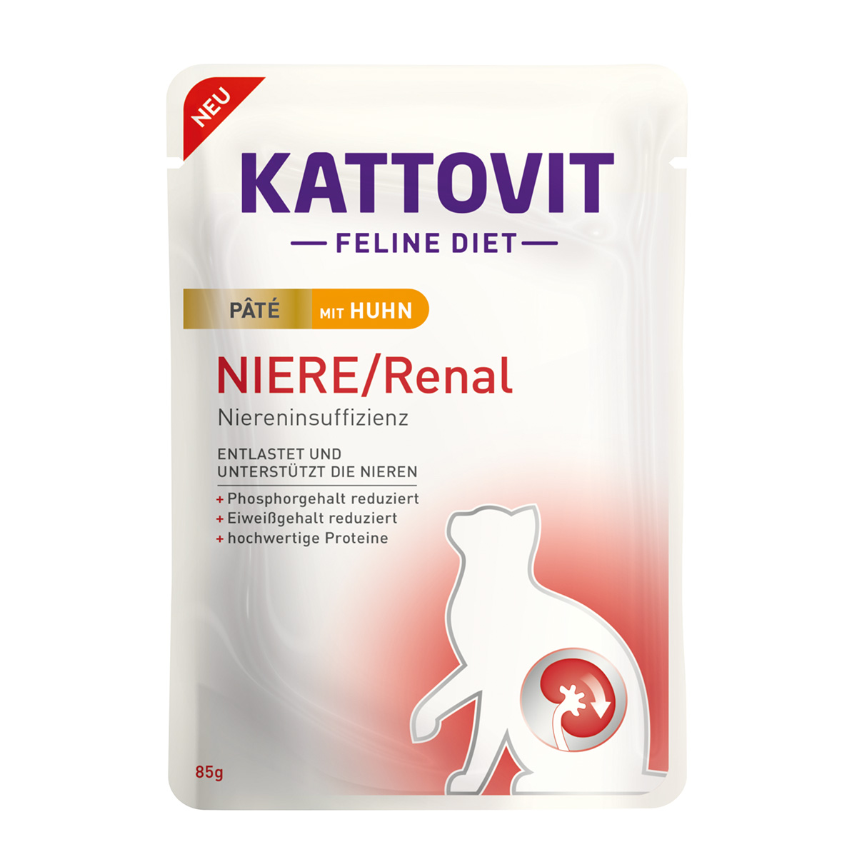 Kattovit Niere/Renal Paté mit Huhn